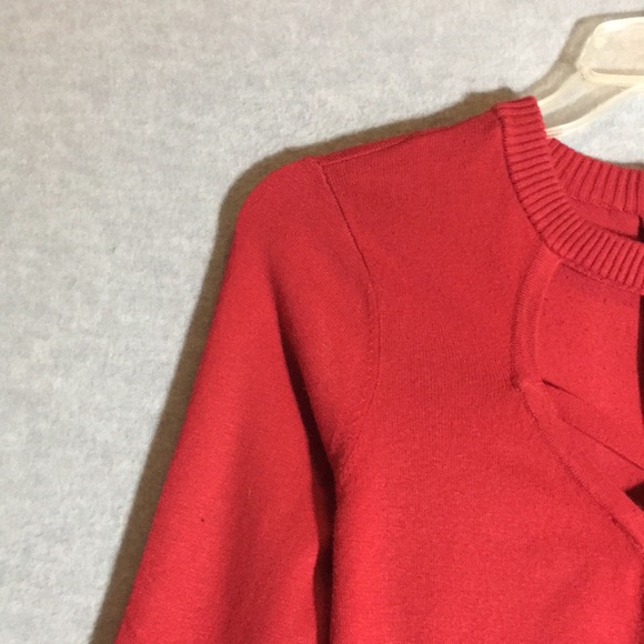 TORRID Long Sleeve Long Line Tunic with Crisscross Front and Zipper Back - Picture 8 of 14